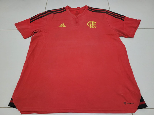 Camisa Oficial Flamengo adidas Vermelha Gg