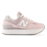 Tenis New Balance 574 Mujer-rosa