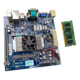 Kit Placa Mãe Itx Nm70i Processador 1.8 1037u + Memória 4gb 
