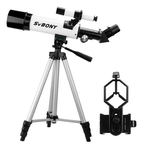 Telescópio Luneta Astronômico Refrator 400x60mm Svbony Sv501