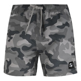 Malla Topper Natación Hombre Slim H Gris-camo Cli