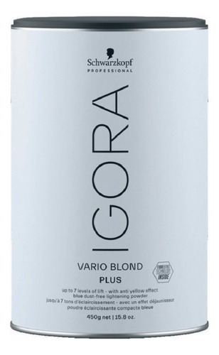 Decolorante Schwarzkopf Vario Blond Plus 450gr Igora