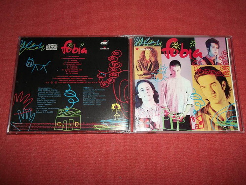 Fobia - Homonimo Cd Nac Ed 1990 Mdisk