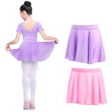 2pcs Ballet Chifón Falda Tutú Danza Niña Infantil Bailarina