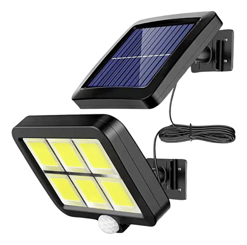 Poste Luz Solar Holofote Iluminação Potente Fotocélula Top