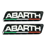 Emblema Adesivo Resinado Fiat Abarth Italia Coluna Rs04 Fgc
