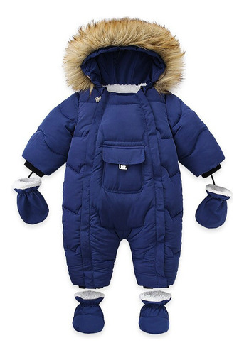 Mameluco Polar De Invierno, Ropa De Abrigo For Niño, Mamelu