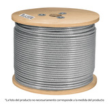 Cable Rígido Acero 1/16' Recubierto Pvc 300 M 48804