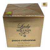 Perfume Lady Million Edp 30ml - Selo Adipec 