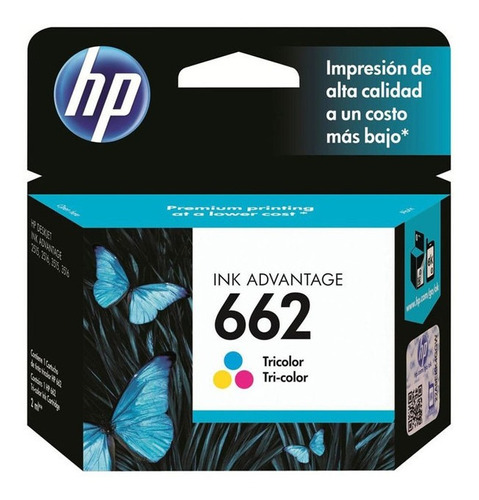 Cartucho Hp 662 Color 3545 3546 4645 4646