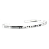 Pulsera Media Esclava 3mm Plata 925 Ideal Para Grabar Nombre Color Plateado Largo 14 Cm