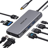 Adaptador Mackboock Pro Usb-c, Adaptador Multicontacto 10-1