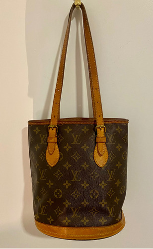 Cartera Louis Vuitton Petit Bucket Bag Autentica