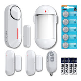 Alarma Safe100+ Sensor Mov Antimascota+ Sensor Extra+ Pilas
