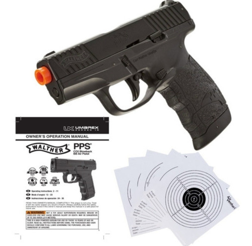 Airsoft Walther Pps M2 Blowback Co2 Umarex Bbs 6mm Xtreme P