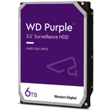 Unidad Disco Duro Wd Hdd Purple 6tb 256mb 3.5 PuLG Sata