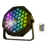 Cañon De Luces Led Rgb Destellador Multicolor Control Remoto