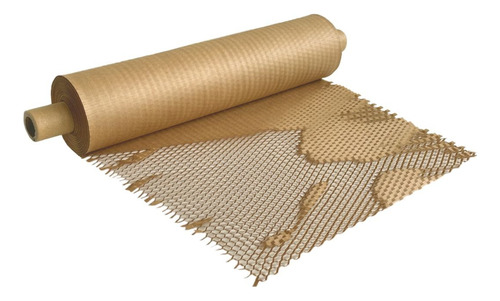 Rollo Papel Panal Marrón 40x50mts - Ideal Para Embalajes