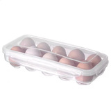 Contenedor Caja Almacenamiento 10 Huevos Con Tapa 
