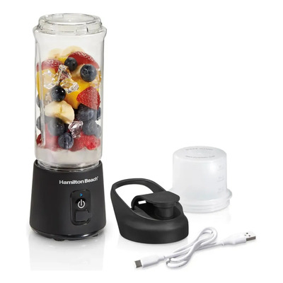 Licuadora Portátil Hamilton Beach 51180 473 Ml 27 Watts Color Negro | Envío gratis