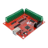 Placa Controladora Mach3 4 Eixos 100 Khz Interface Usb Cnc