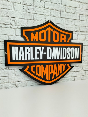 Cuadro Harley Davidson Letrero De Metal Estilo Antiguo