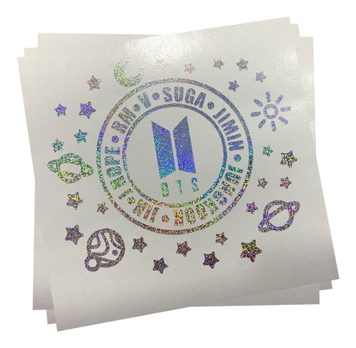 Army Bts Vinil Adhesivo Stickers Para Auto + Regalo Sorpresa