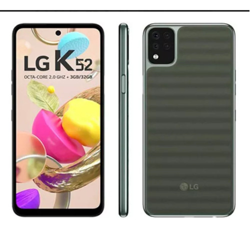 LG K52 (13 Mpx) Dual Sim 64 Gb Green 3 Gb Ram