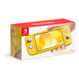 Consola De Juegos Nintendo Switch Lite Amarilla