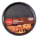 Pizzera 33cm Antiadherente Molde Pizza Horno 
