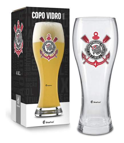 Copo Joinville Vidro Cerveja Chopp 680ml Corinthians