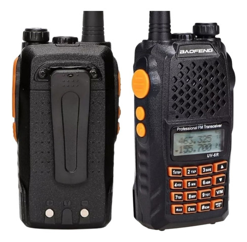4 Rádio Comunicador Uv-6r Baofeng Walktalk Promoçao + Brinde