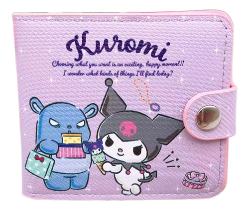 Cartera Sanrio Con Dibujos Animados Para Niñas, Tarjeta Con