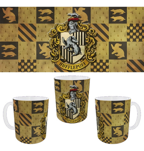Mug Casa Hufflepuff De Harry Potter 