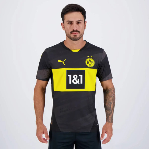 Camisa Puma Borussia Dortmund Away 2025 | Parcelamento sem juros
