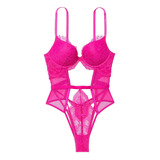 Bodi Encaje Very Sexyb Lace Teddy Push Up Victoria`s Secret