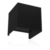 Lámpara Led Pared Negro Aluminio Arbotante 6w Jwj