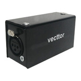 Interface Vecttor Dmx Negra 512