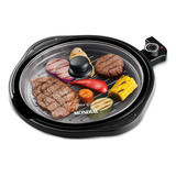 Grill Redondo Mondial Smart Grill 30cm 1200w G-04 Preto 127v