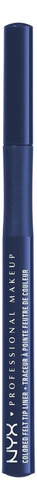 Delineador Nyx Colored Felt Tip Liner Royal Blue