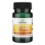 Swanson Complejo B12 Activado 2000 Mcg 60 Pastillas Sabor Cereza