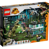 Lego Jurassic 76949 Ataque Giganotosaurio Y Therizinosaurio