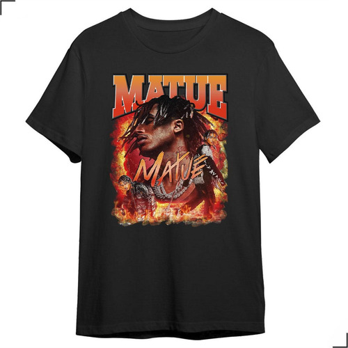 Camiseta Vintage Rapper Matue Cogulândia  Rap Trap Fã Tuezin