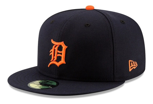 Gorra New Era Tigres Detroit Tigers 59fifty  Azul Naranja