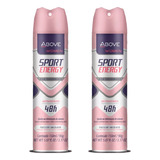 Desodorante Aero Above 150ml Fem Energy Woman-kit C/2un