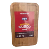Tabua Para Corte Em 100% Bamboo Para Carnes 50x30 Churrasco
