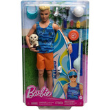 Ken Barbie Surf Articulado Hpt50 Mattel Dicaso