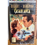 Película Vhs Casablanca. Michael Curtiz. Original Colección