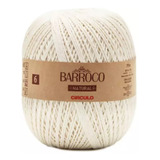 Barbante  Barroco Natural Cru Nº6 700g 100%algodão