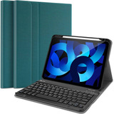 Funda Con Teclado Para iPad Air 5/4, iPad 10.9 Inch Teal